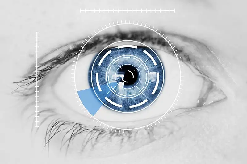 la reconnaissance de l'iris